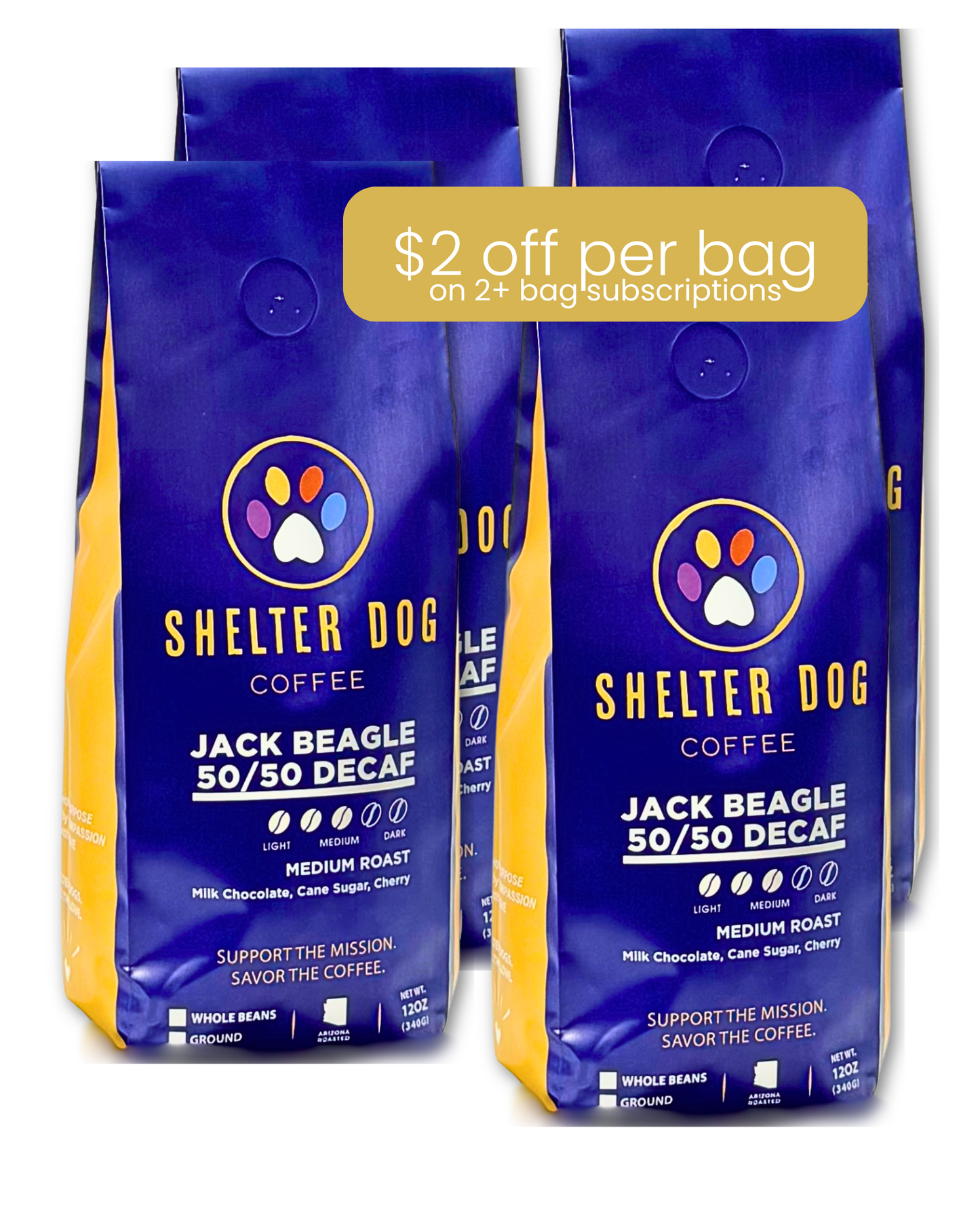 JackBeagle 50:50 Decaf Blend