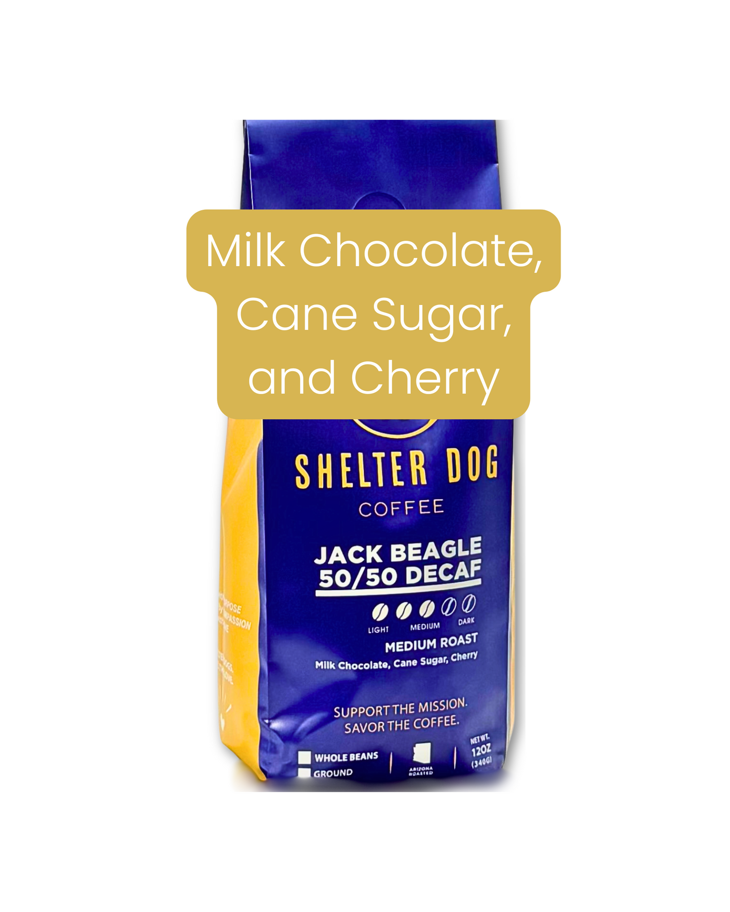 Wiley's Wish - JackBeagle 50:50 Decaf Blend