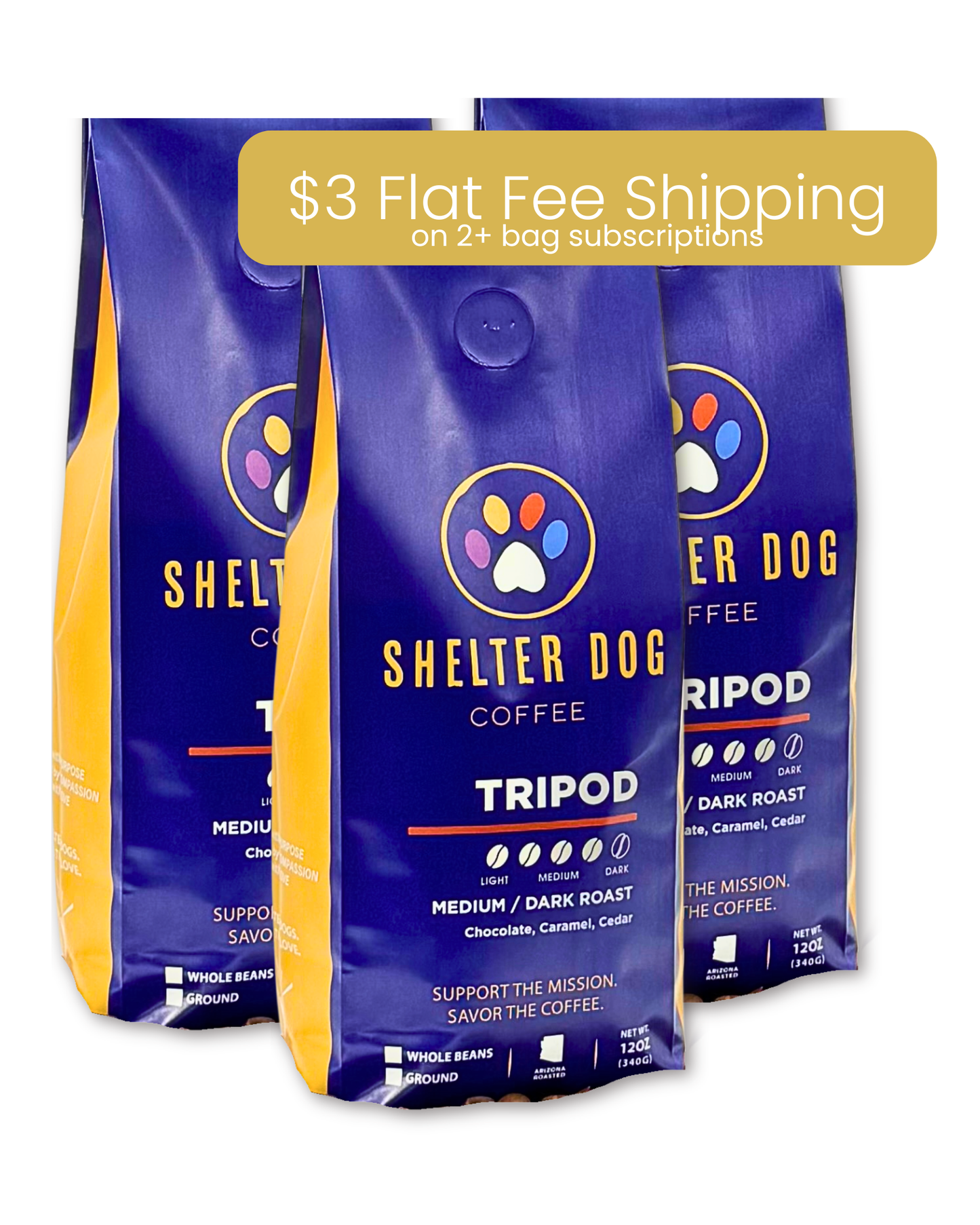 Wiley's Wish - Tripod - Medium/Dark Roast