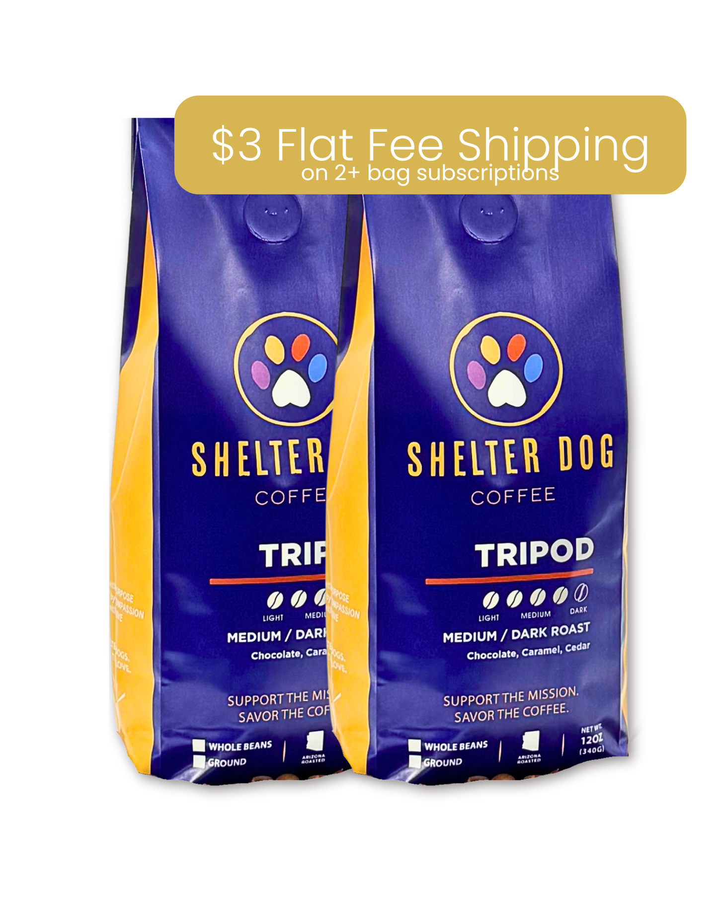 Wiley's Wish - Tripod - Medium/Dark Roast