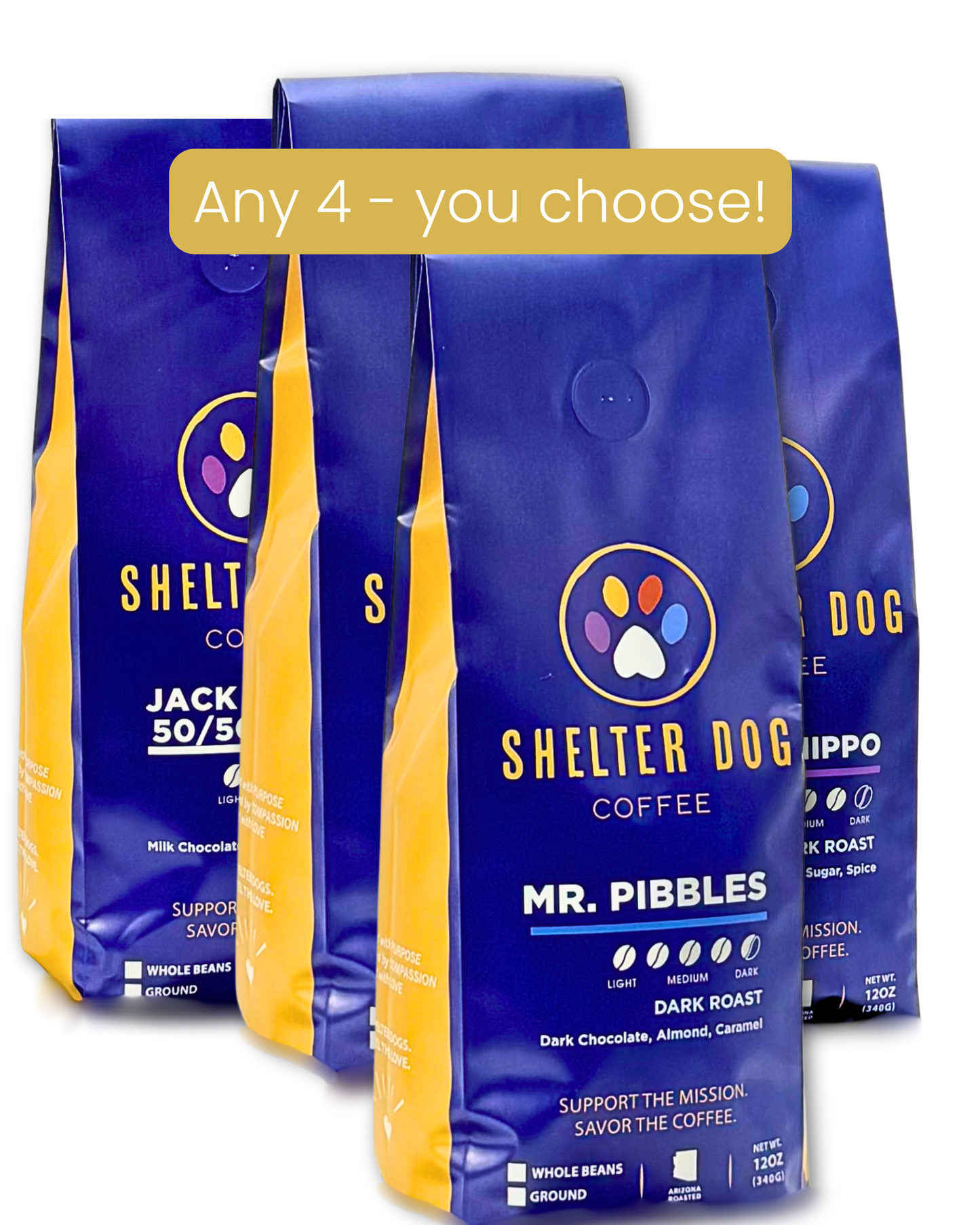 Mix and Match - 4 Bag Subscription