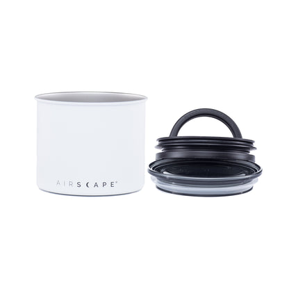 White container with black lid on a white background, featuring the 'AIRScape' brand.