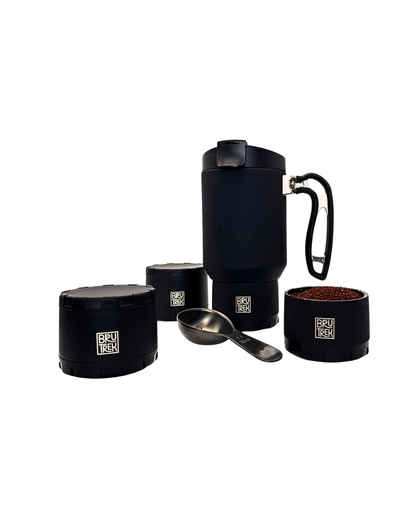 Traveler's French Press Mug + Bag of Coffee