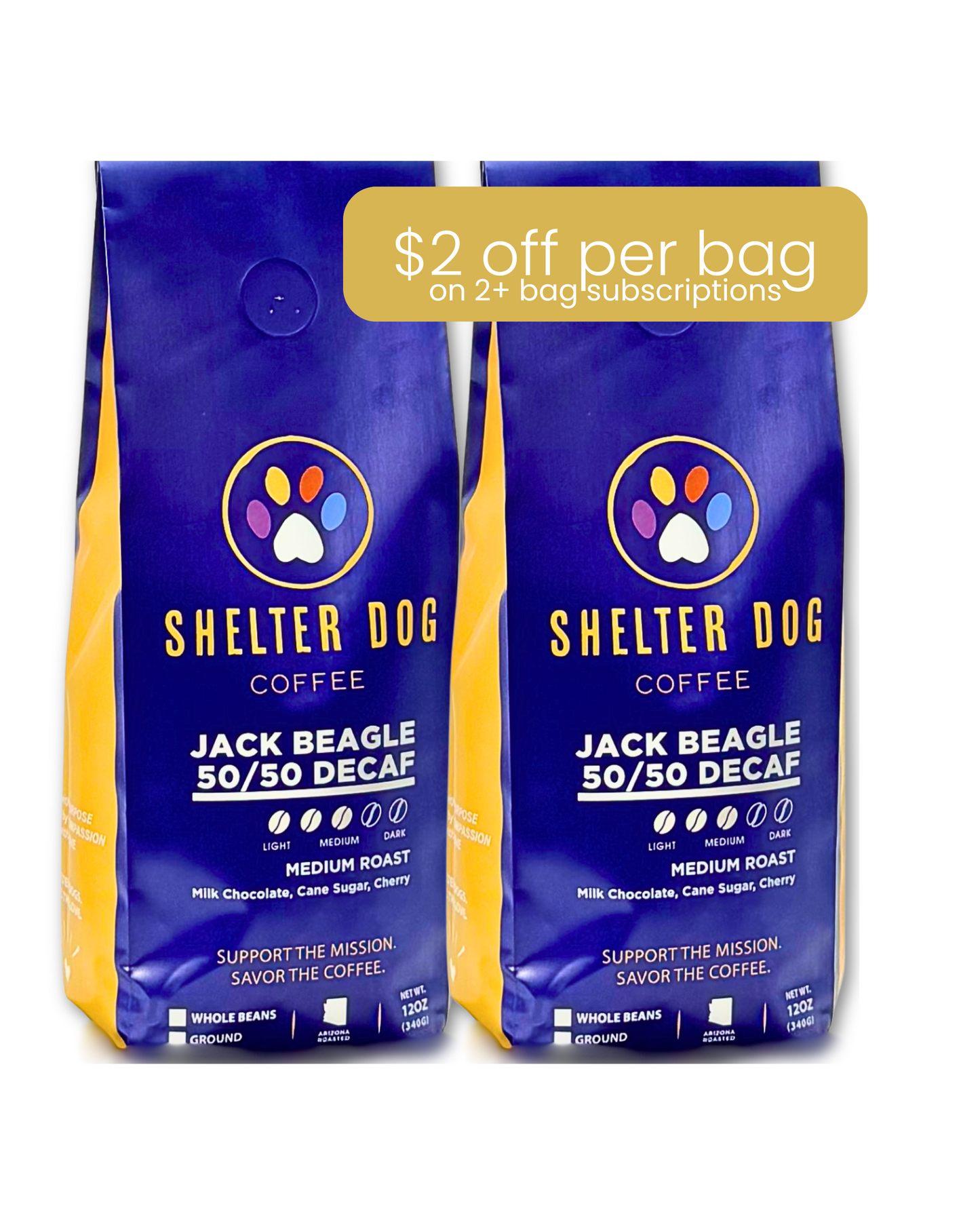 JackBeagle 50:50 Decaf Blend