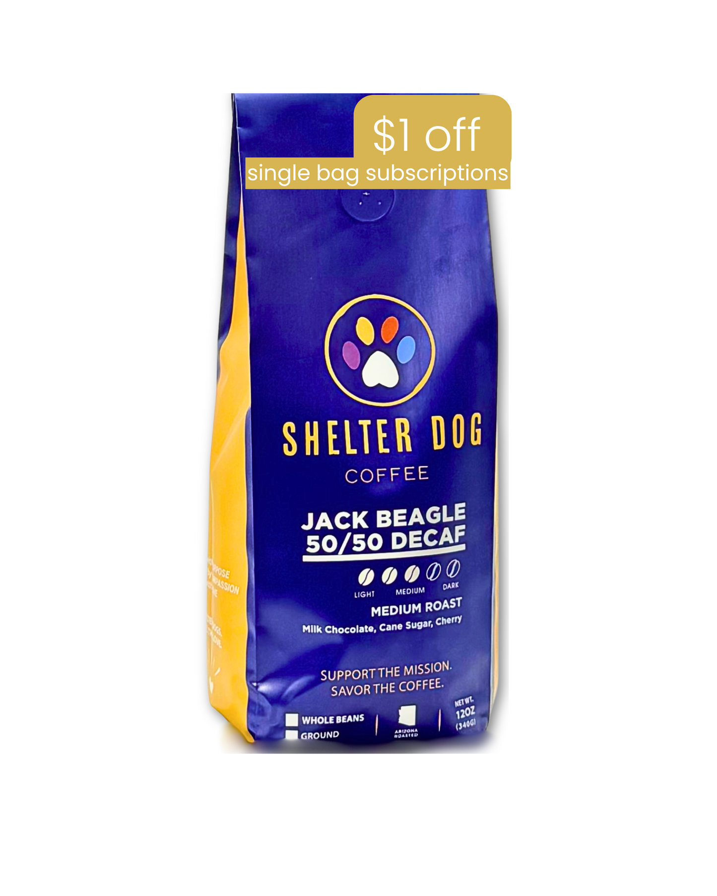 JackBeagle 50:50 Decaf Blend