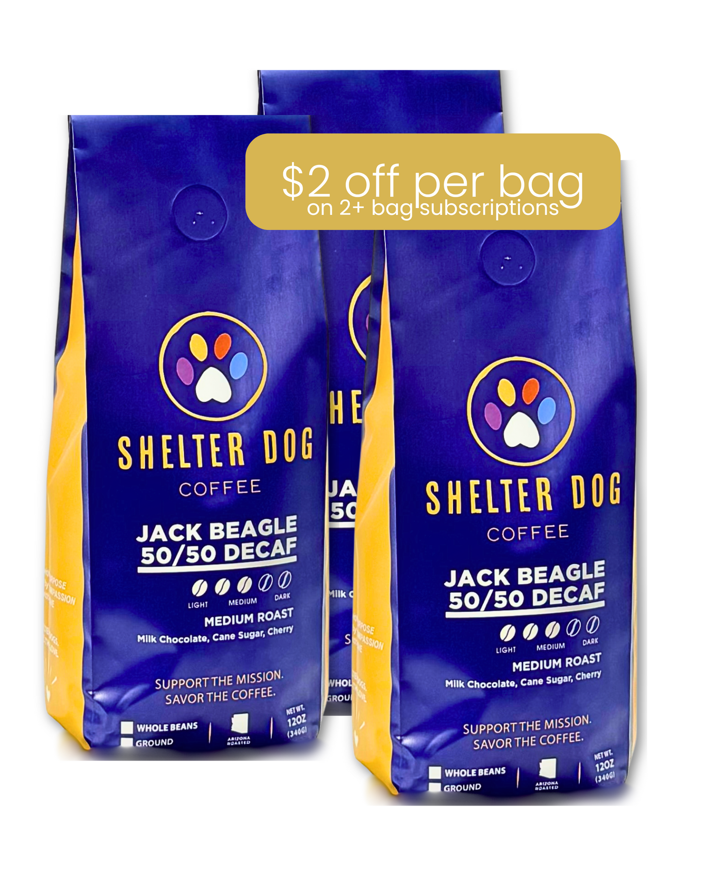 JackBeagle 50:50 Decaf Blend