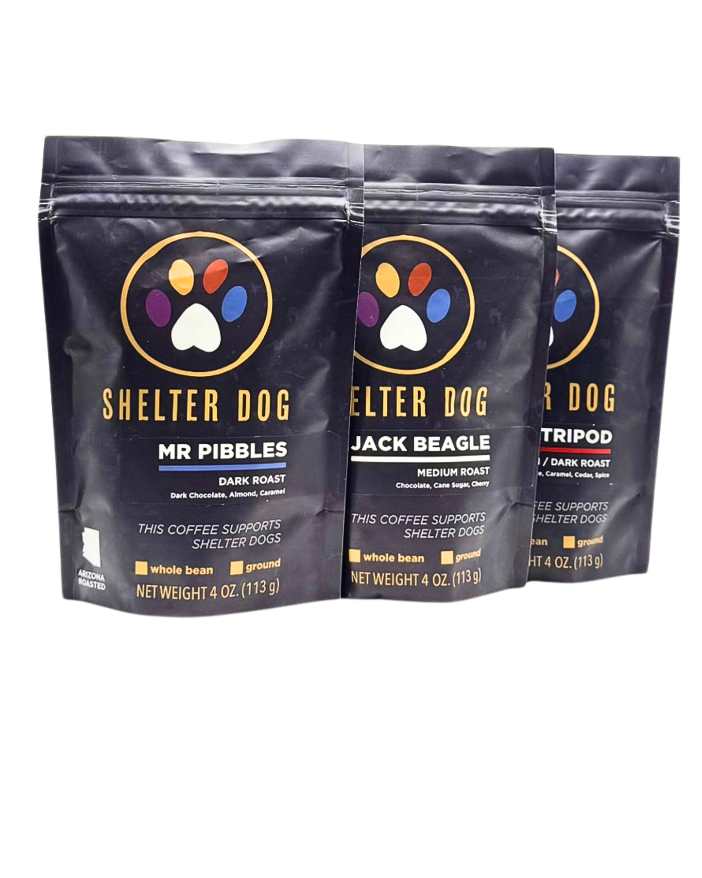 Sample Kit - Mr. Pibbles, JackBeagle and Tripod