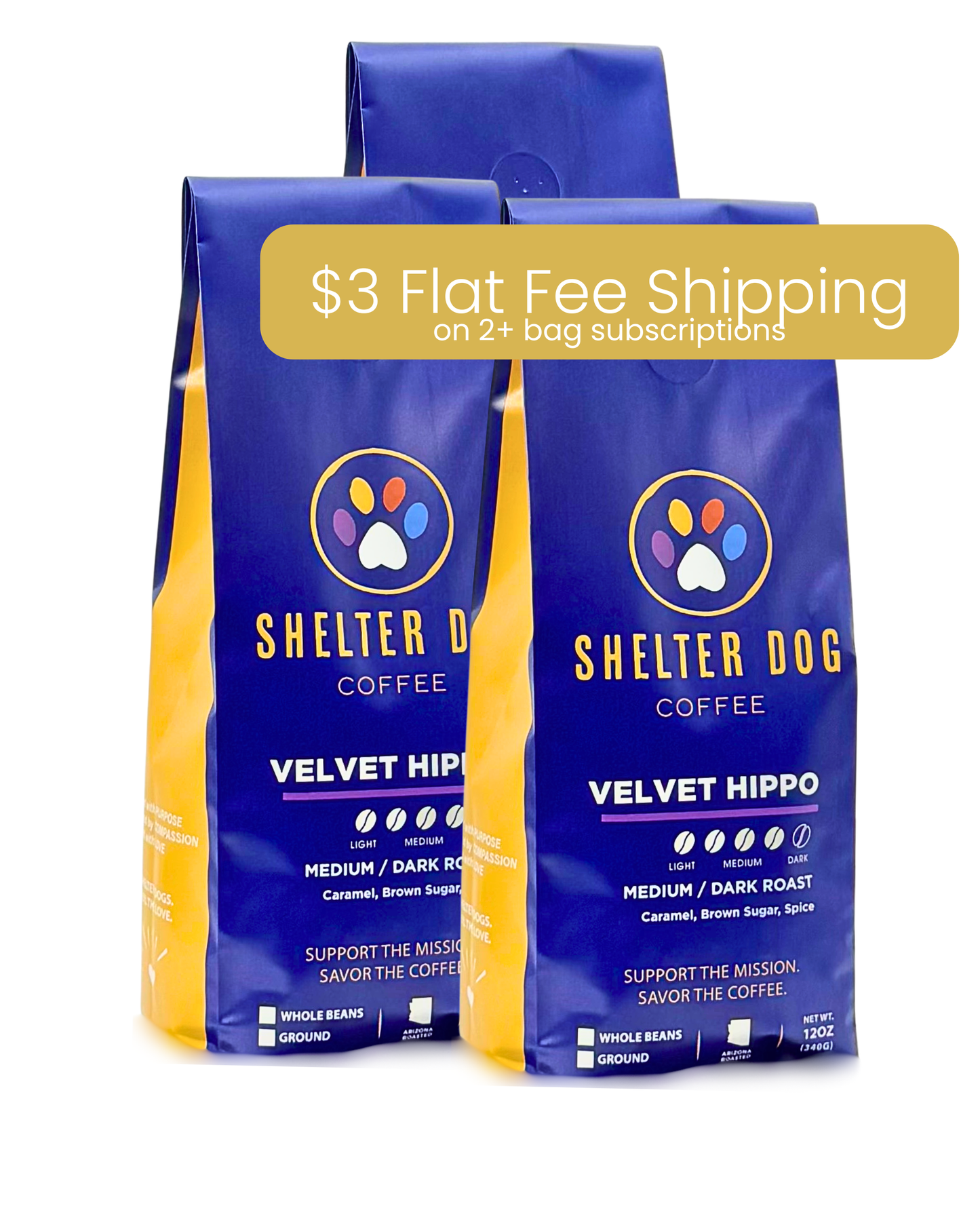Wiley's Wish - Velvet Hippo - Medium/Dark Roast