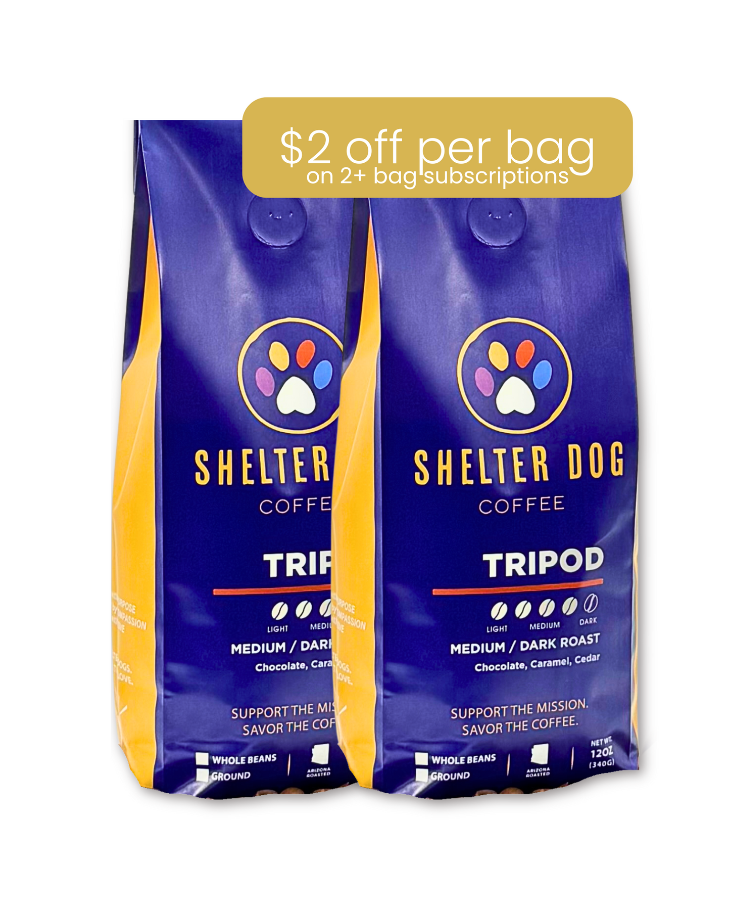 Tripod - Medium/Dark Roast