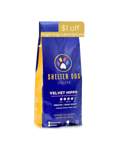Velvet Hippo - Medium/Dark Roast
