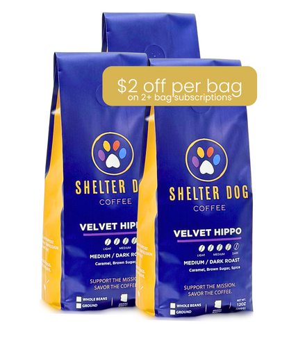 Velvet Hippo - Medium/Dark Roast